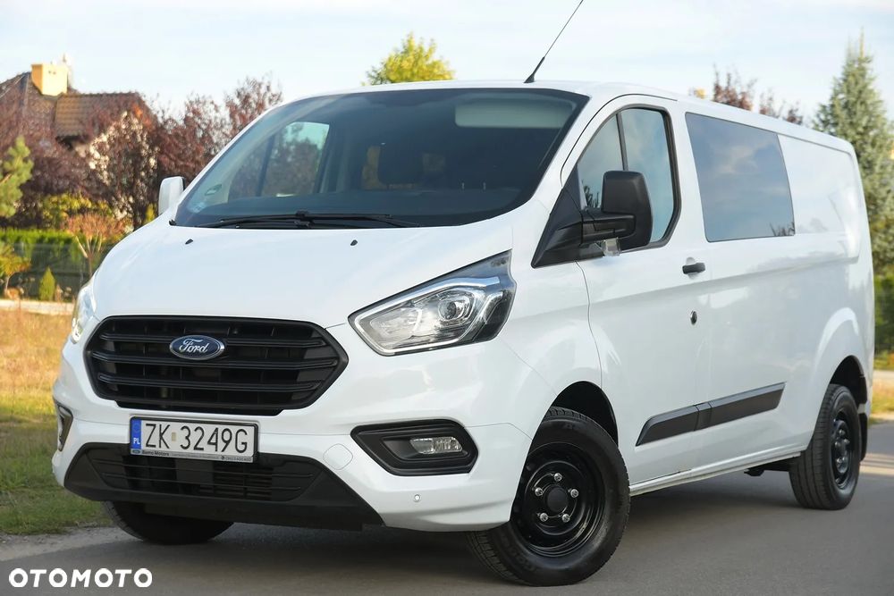 Ford Ford TRANSIT CUSTOM 2.0 LONG 130KM Salon PL Brygadowy 6 osób LED - 1