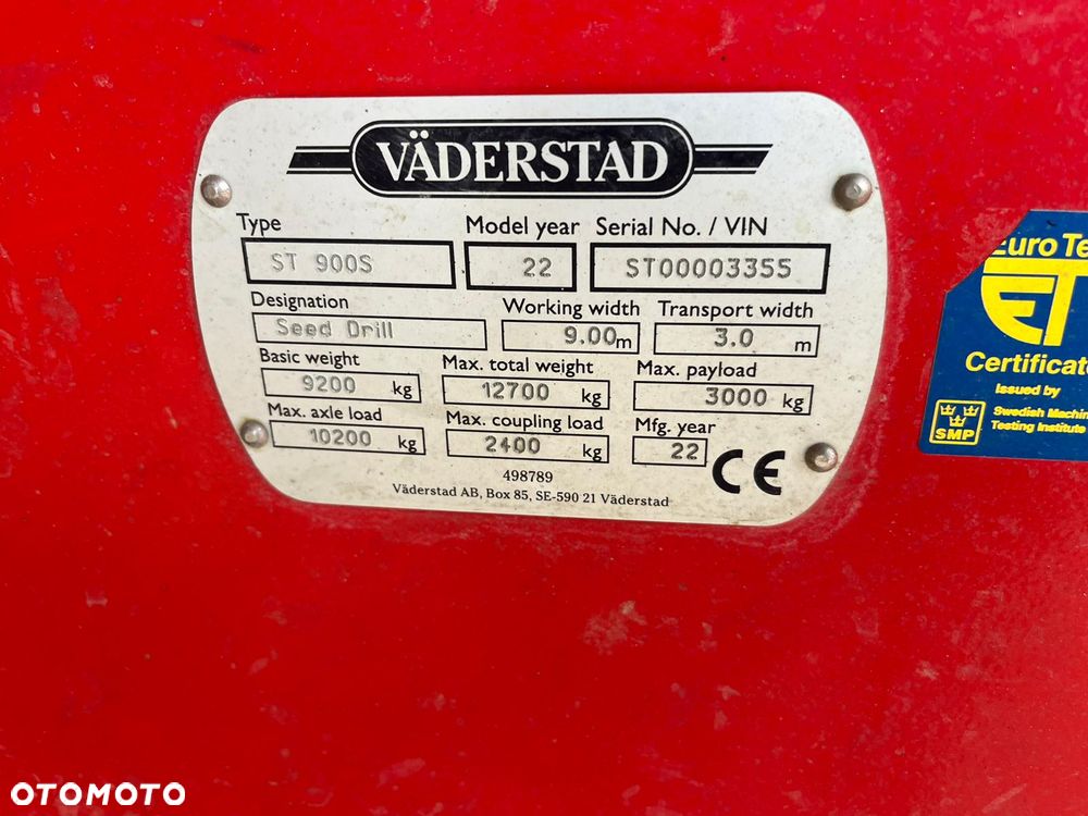 Väderstad Spirit 900 rok 2022 - 16