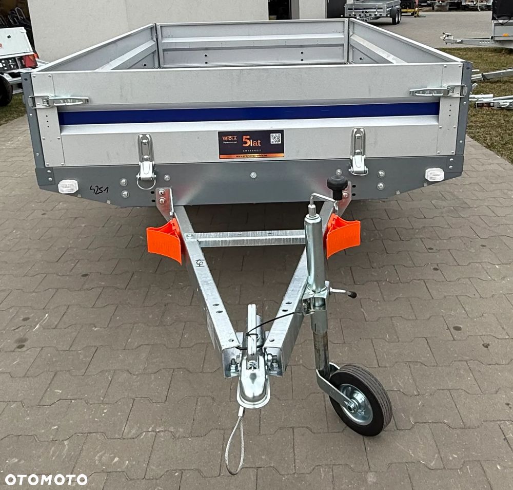 Wiola Przyczepa samochodowa WIOLA  HOCHLADER L1 OŚ 256x156 cm , DMC: 750 kg - 3
