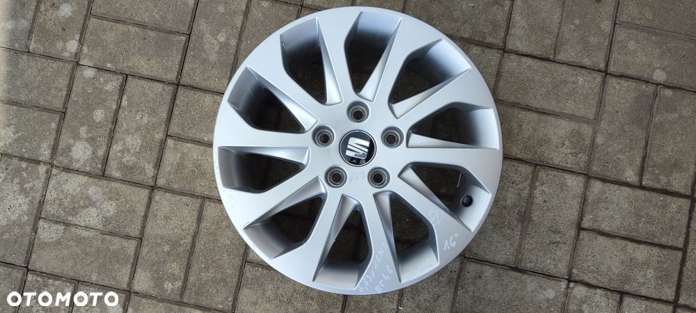 FELGI ALUMNIOWE 5x112 6.5J x16 CALI ET46 fi 57.1  SEAT LEON ALTEA TOLEDO 5F0601025A VW SKODA AUDI KOMPLET 4 SZTUKI - 2