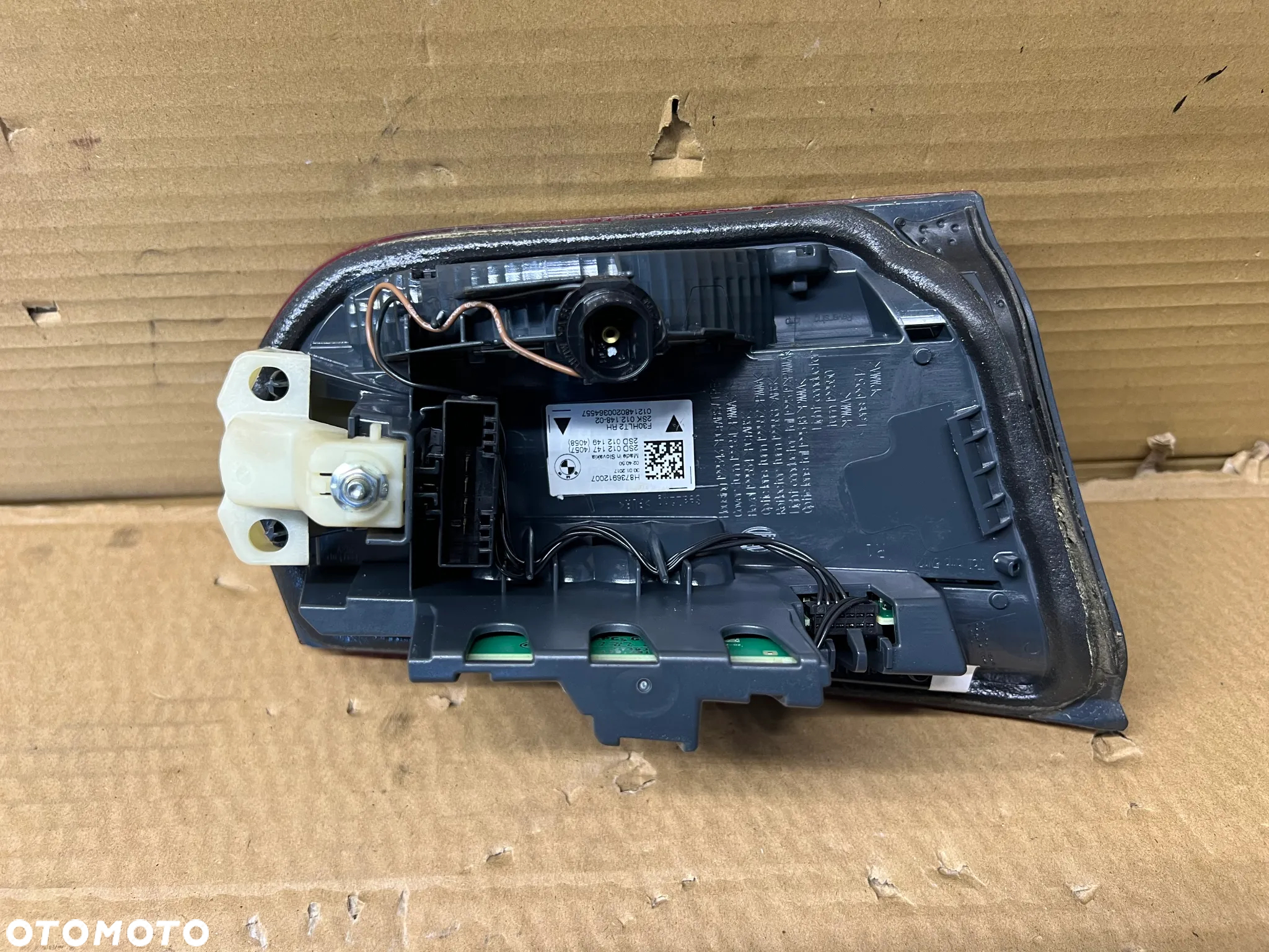 Lampa prawy tył tylna prawa BMW 3 F30 Lift EU Oryginał 6912007 - 3