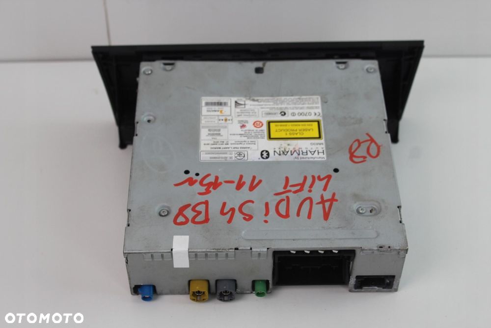 RADIO ORYGINALNE CD AUDI A4 S4 B8 11-15R LIFT - 2