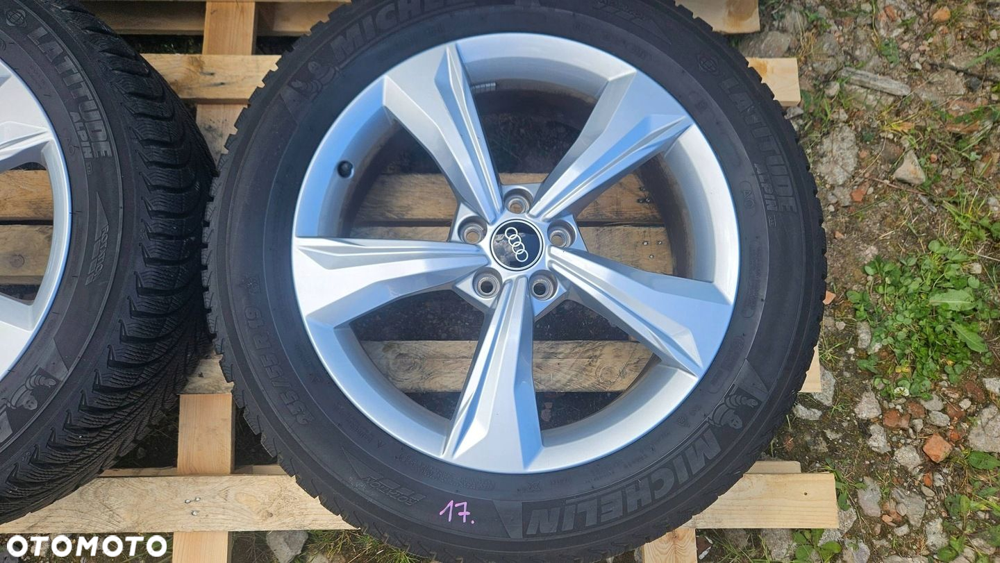FELGI AUDI Q5 19" 7J ET34 80A601025K OPONY MICHELIN 235/55/19 2021 rok - 2
