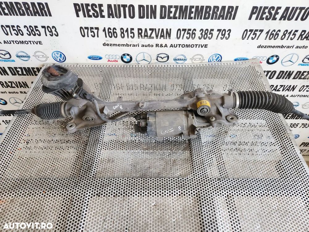 Caseta Directie Electrica Vw Golf 8 VIII Seat Skoda Cod 5WBAG Mic Defect Masina Sub 20.000 Km - 3