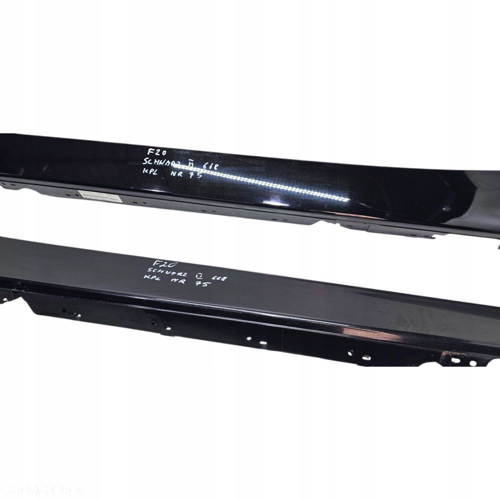 Bmw F20 Listwa Progowa Próg Progi Lewa +Prawa Schwarz Ii 668 Kpl Nr 75 - 3