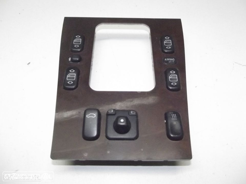 mercedes w 201 190 consola c/todos osbotoes - 2