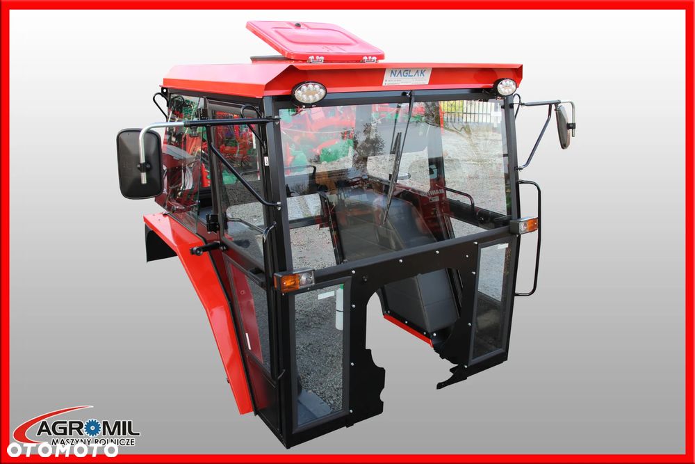 Kabina ciągnikowa kabiny C360 C-360 Naglak Elegant Ral 3020 z błotnikami - 1