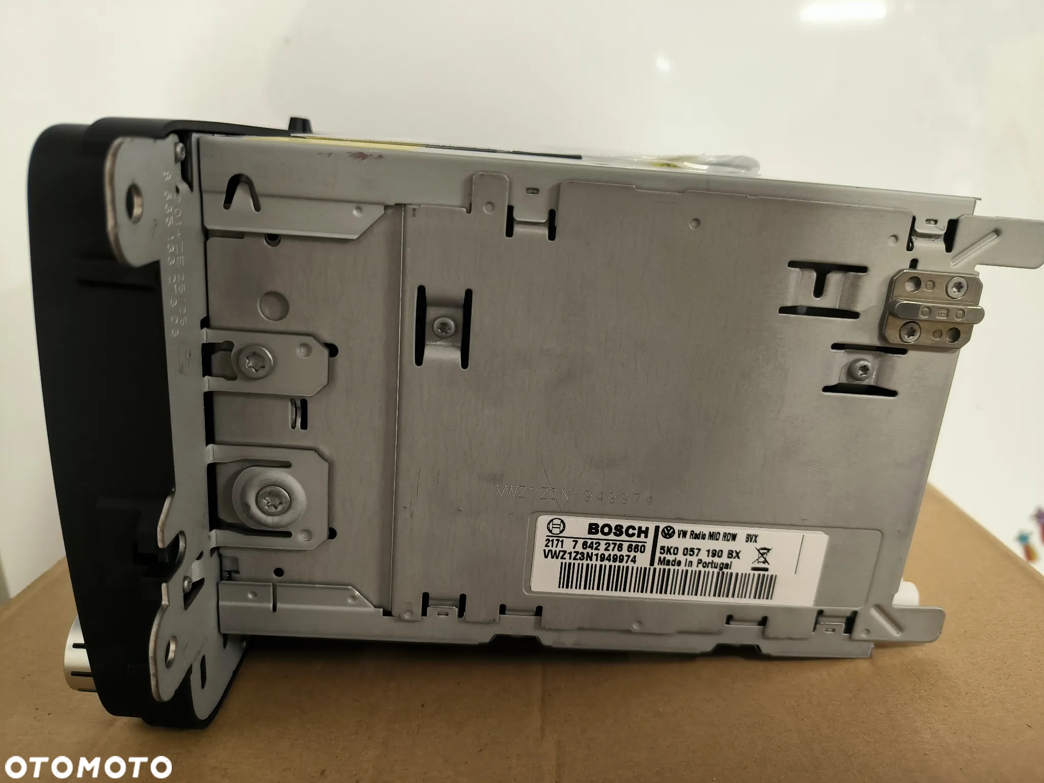 VW Volkswagen Radio RCD 510 5K0057190BX Stan jak nowe - 5