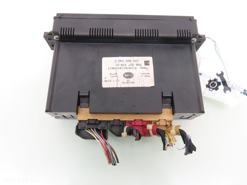KLIMATRONIK SEAT TOLEDO II 1M0820043C 5HB00797801 - 4