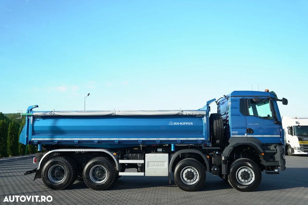 MAN TGS 41.480 / 8X6 / BASCULATOR 3 LATE / BORDMATIC / KH KIPPER / AUTOMAT / NOU / 2026 / - 19