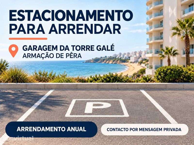 Lugar de Estacionamento para Arrendamento — Torre Galé