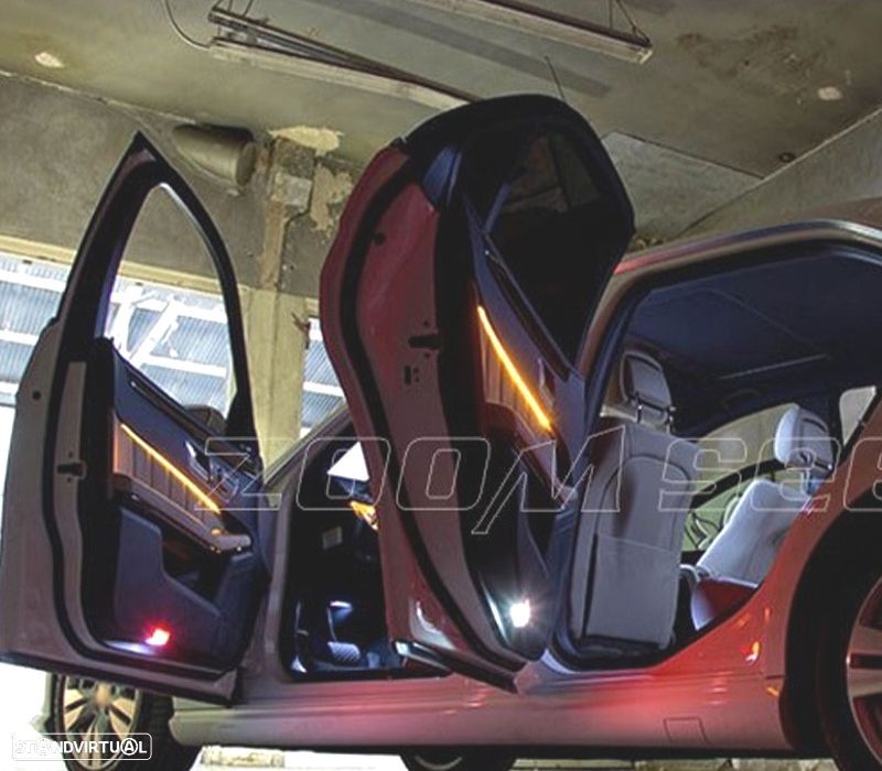 KIT COMPLETO 17 LAMPADAS LED INTERIOR PARA MERCEDES E CLASE S210 ESTATE WAGON E420 E320 95-01 - 6
