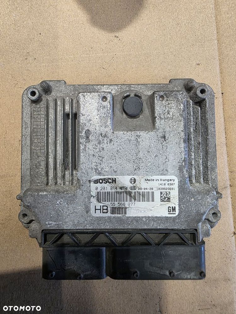 OPEL VECTRA C KOMPUTER STEROWNIK SILNIKA 55566277 0281014456 - 1