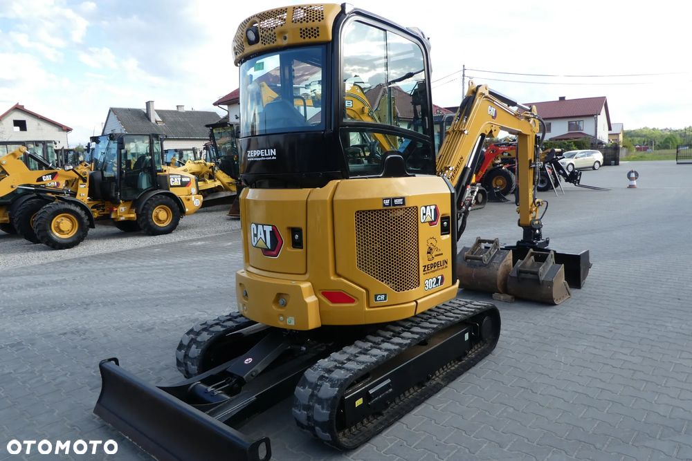 Caterpillar 302.7 PAWERTILT TRZY ŁYŻKI - 5