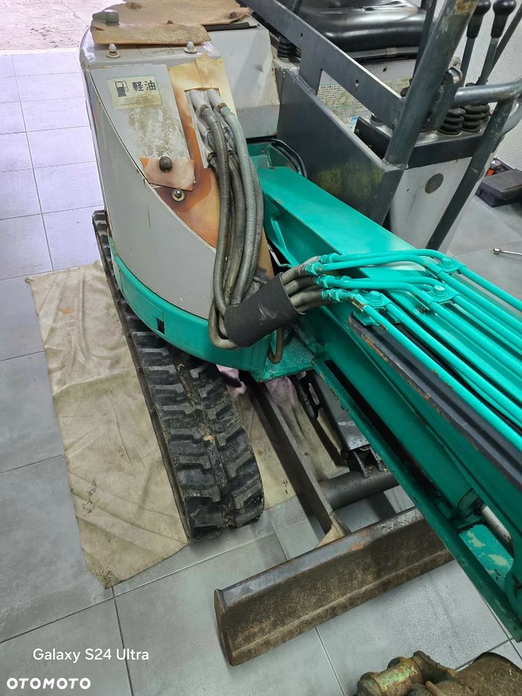 Kubota IHI is9ux Japonska minikoparka Oryginalna po serwisie 1 tona 1653 moto godziny Yanmar Film - 32
