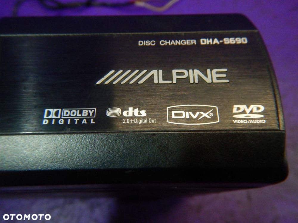 AUDI A8 D3 02-05 ZMIENIARKA 6 CD ALPINE DHAS690 - 5