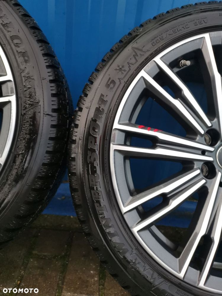 BMW 3 G20 G21 4 G22 G23 KOLA FELGI ALUFELGI OPONY ZIMA 225/45R18 - 9