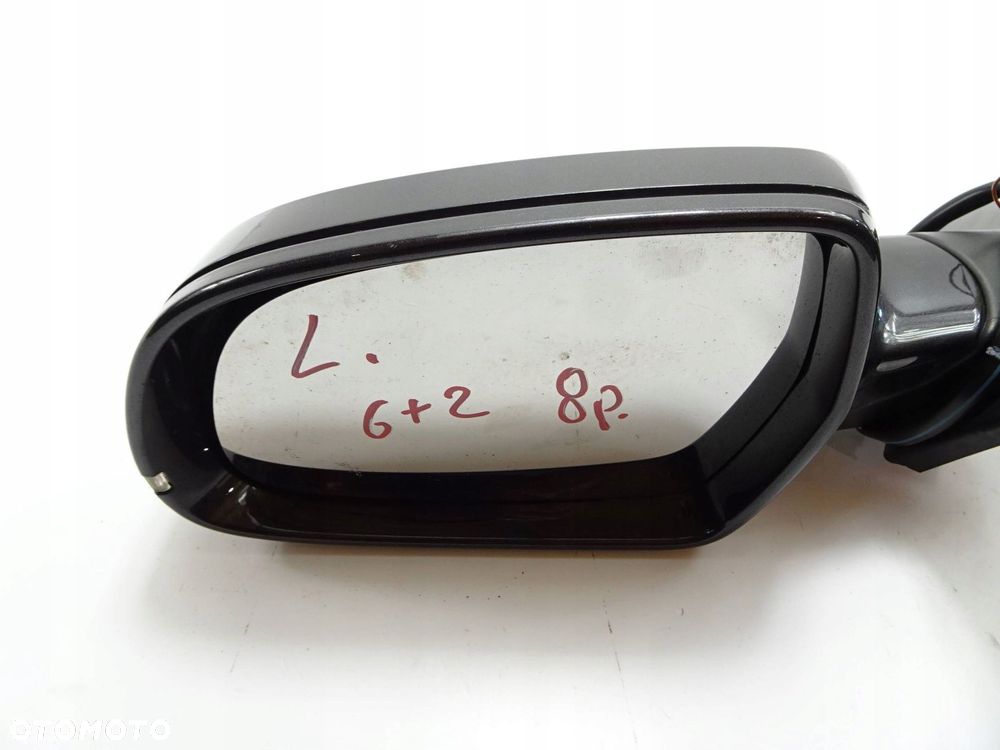 lusterko lewe audi a4 b8 lift lz7l 8pin anglik - 8