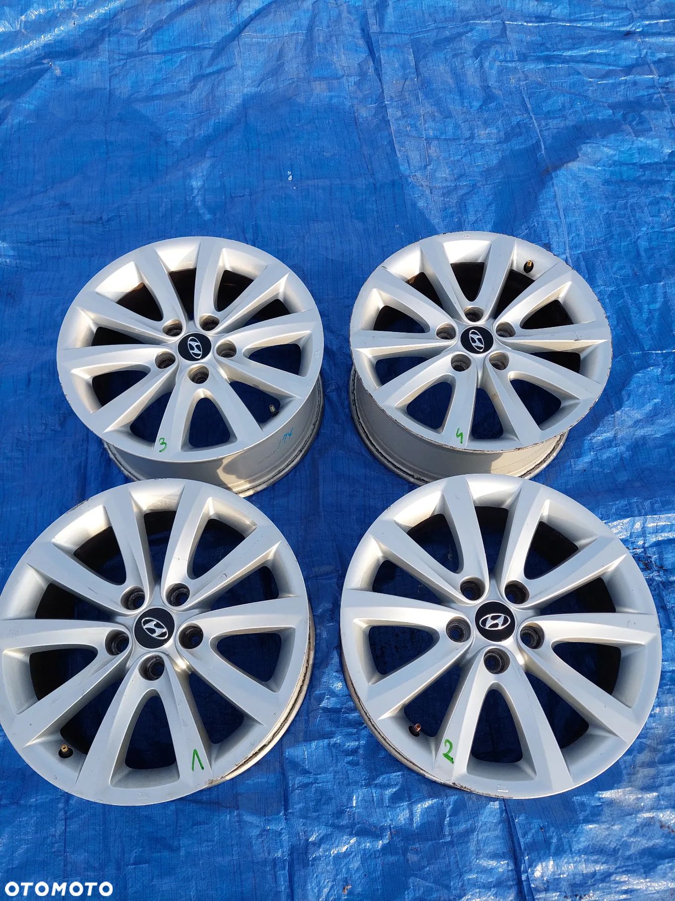 Hyundai Kia felgi aluminiowe 17  52910-3Z260 - 1
