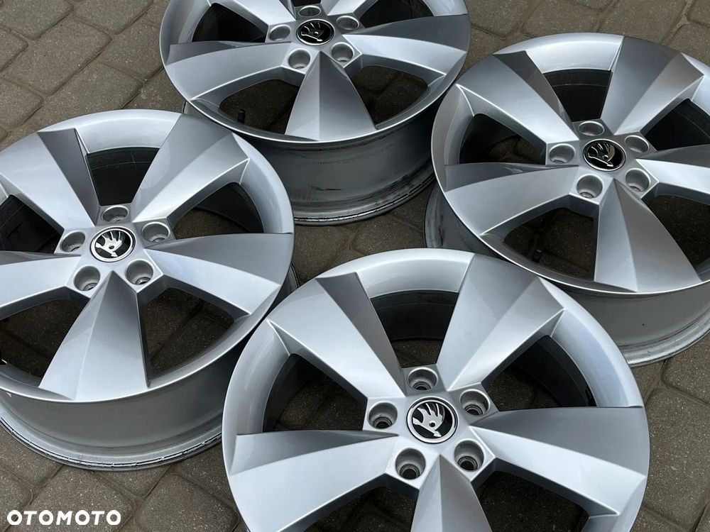ORYGINALNE ALUFELGI 17 FELGI ALUMINIOWE ALUSY VW SKODA SEAT AUDI 5x112 ET38 6,5Jx17H2 R17 - 3