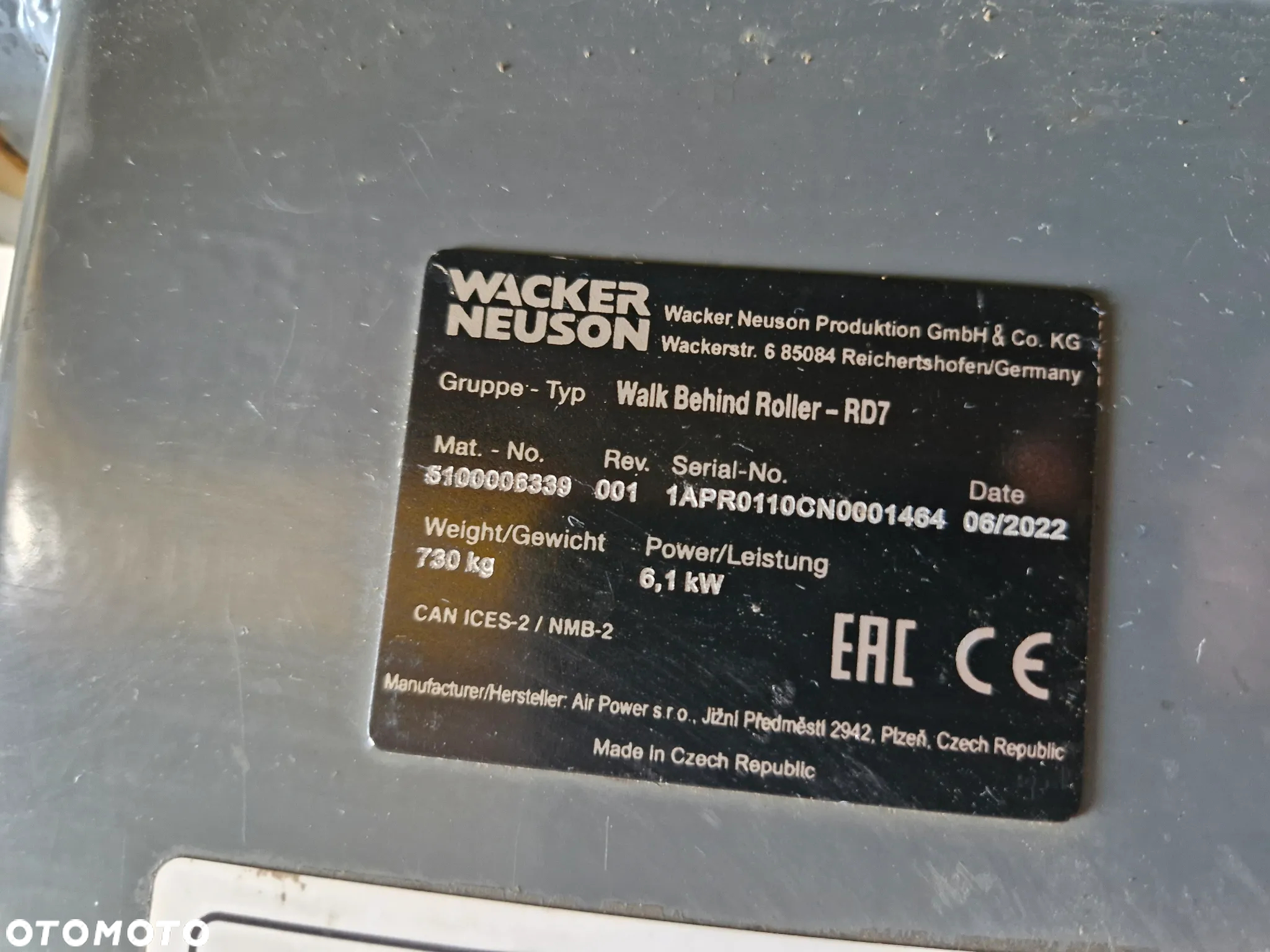 Wacker Neuson RD7 - 20