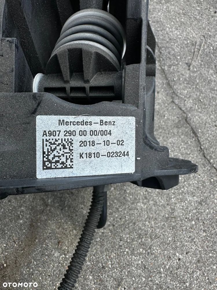 Pedał Sprzęgła Mercedes Sprinter W907 W910 Demontaż A9072900000 - 5