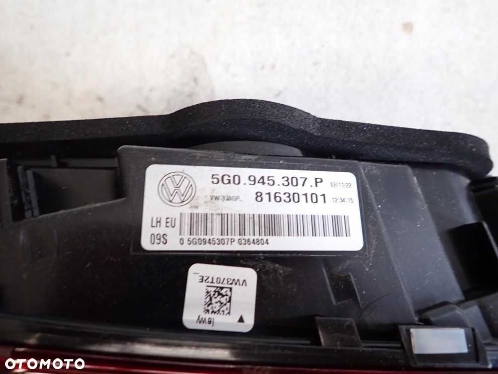 GOLF VII LIFT LED LEWA TYLNA LAMPA KLAPA ORYGINAŁ 5G0945307P - 3