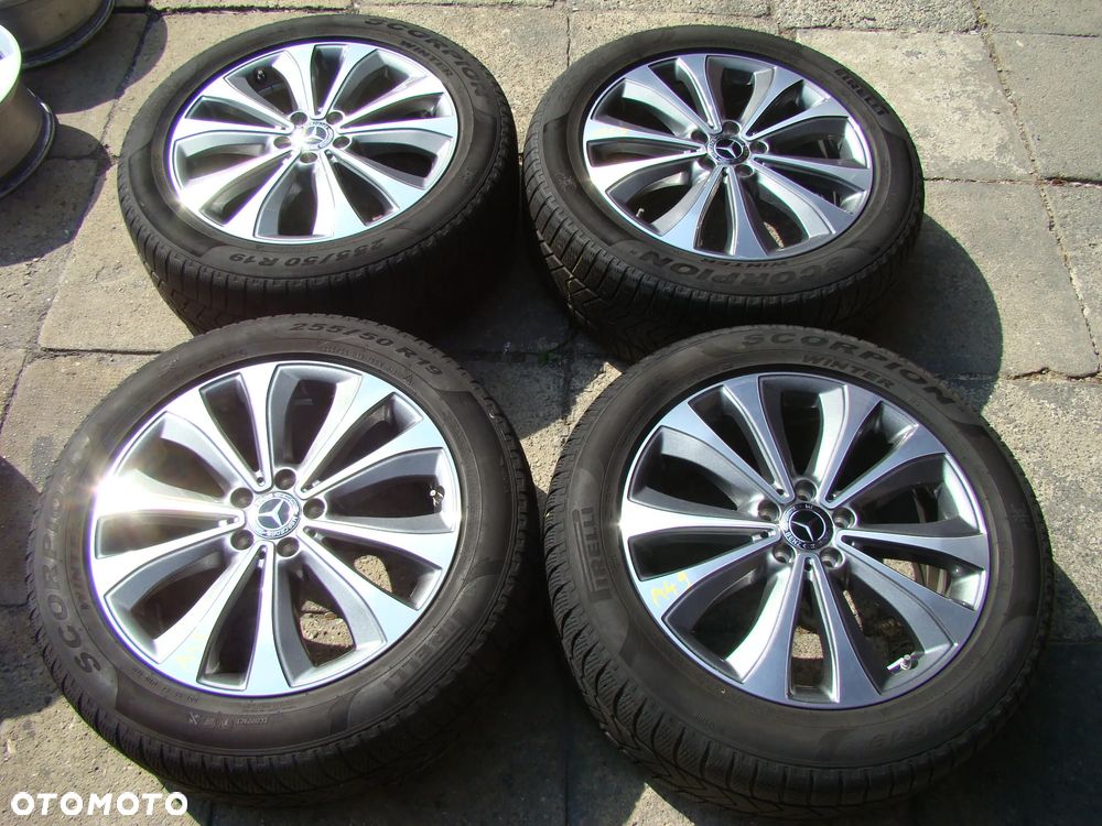 a49 5x112 Mercedes GLE W166 V167 ML W166 W164 R W251 8jx19 opony zima 255/50 R19 - 1