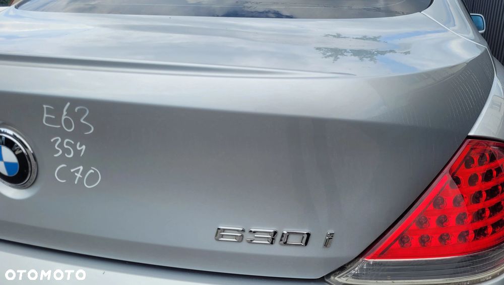 KLAPA BAGAŻNIKA BMW E63 354 TITANSILBER C70 - 4