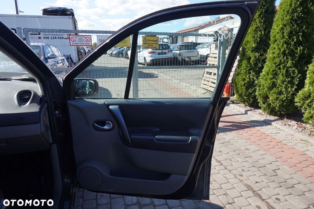 DRZWI PRZEDNIE PRAWE SCENIC II PH2 LIFT NV676  CZARNY RENAULT 2006-2009 - 5