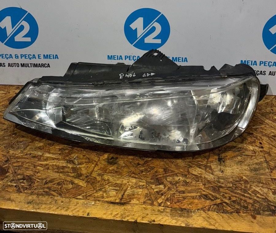 Farol frente esquerdo Peugeot 406 - 1