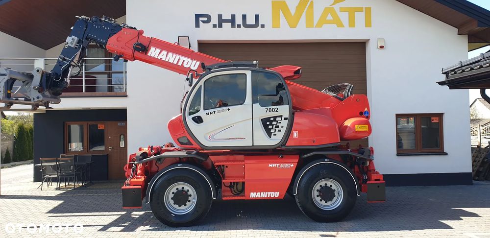 Manitou MRT 2150+/ kosz hydr /widły hydr/pilot /najbogatsza wersja wyposażenia - 1