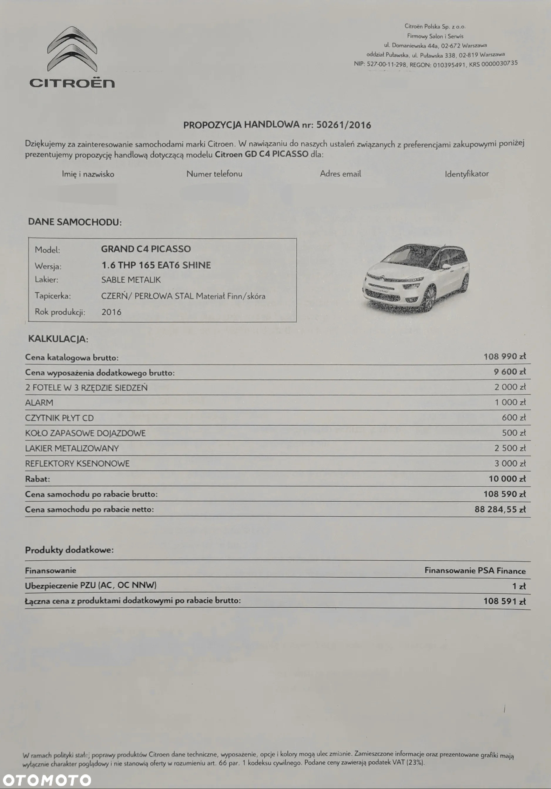 Citroën C4 Grand Picasso 1.6 THP Shine S&S EAT6 - 17