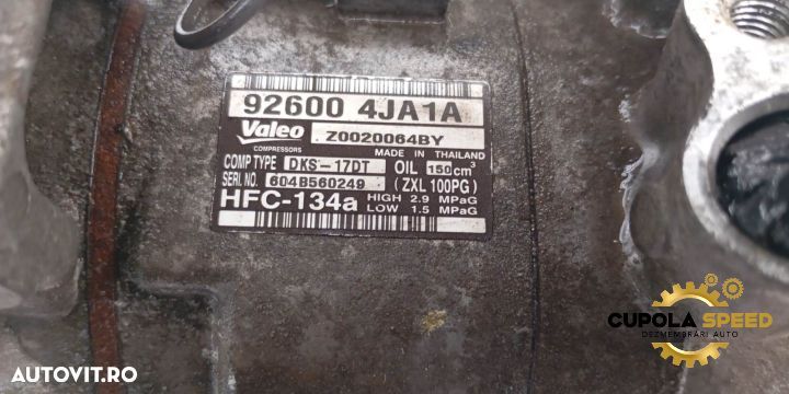 Compresor AC 2.3 DCI 926004JA1A Nissan Navara D23 [2015 - 2019] - 2