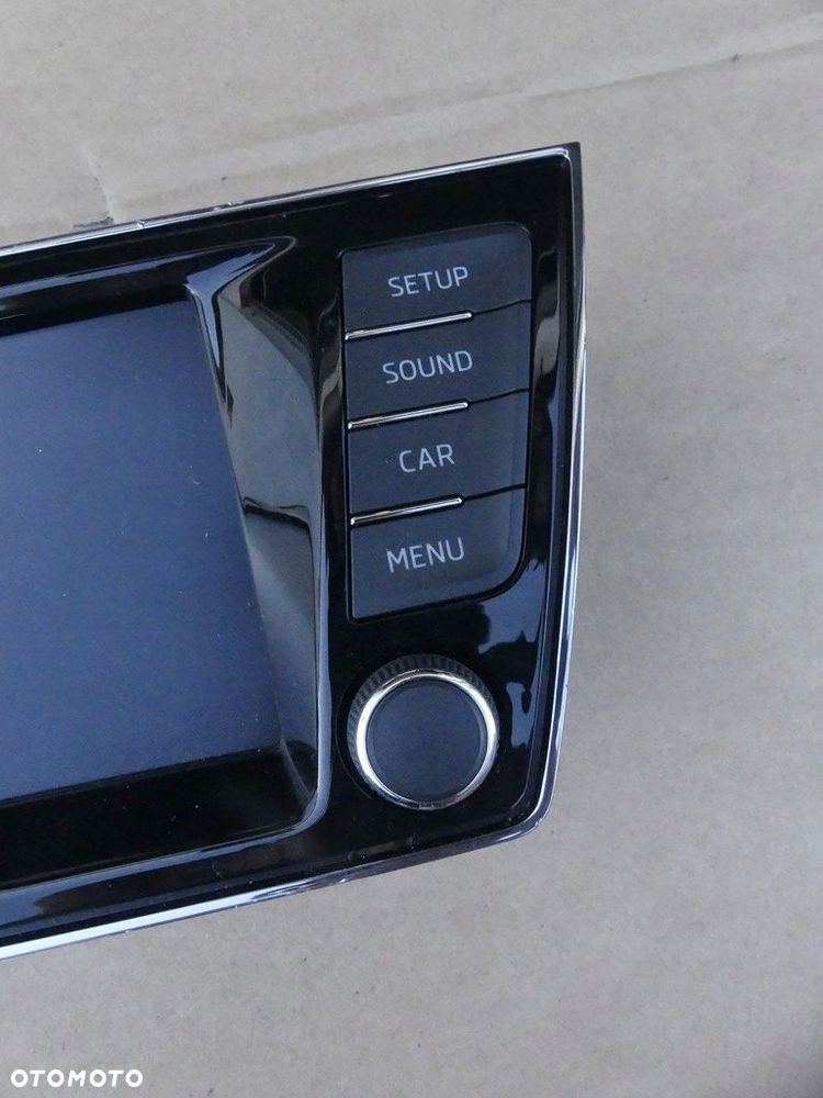 dw skoda fabia 3 radio wyświetlacz 6v0919604 - 3