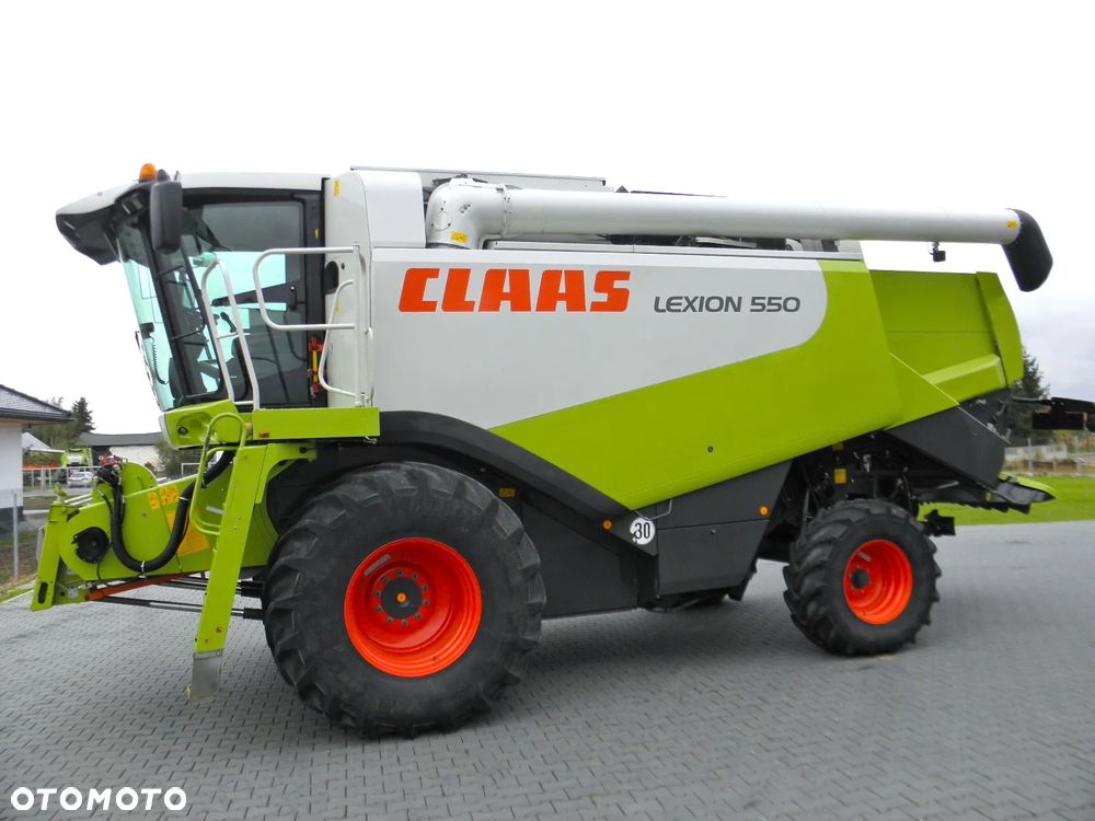 Claas Lexion 550 2005 Rok, heder V750, Najbogatsza Wersja, Nie Malowany, Stan Idealny - 6