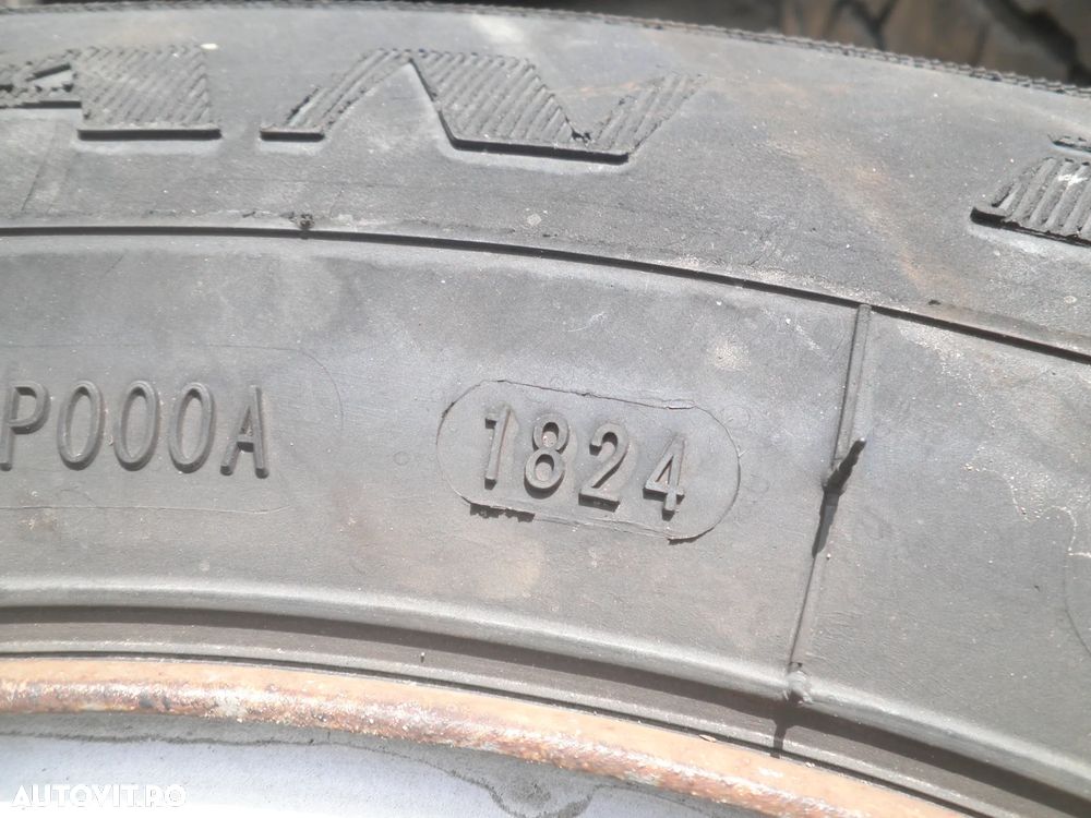 Set jante 16" Mercedes Vito W447 + anvelope 205/65/16 DOT 2024 A4474010101 6.5J ET52 - 6