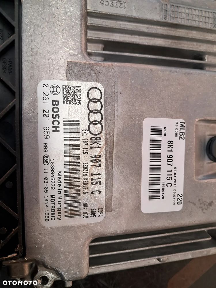 Sterownik Komputer Silnika 1.8TFSI TSI Audi A4 B8 A5 8K1907115C - 4