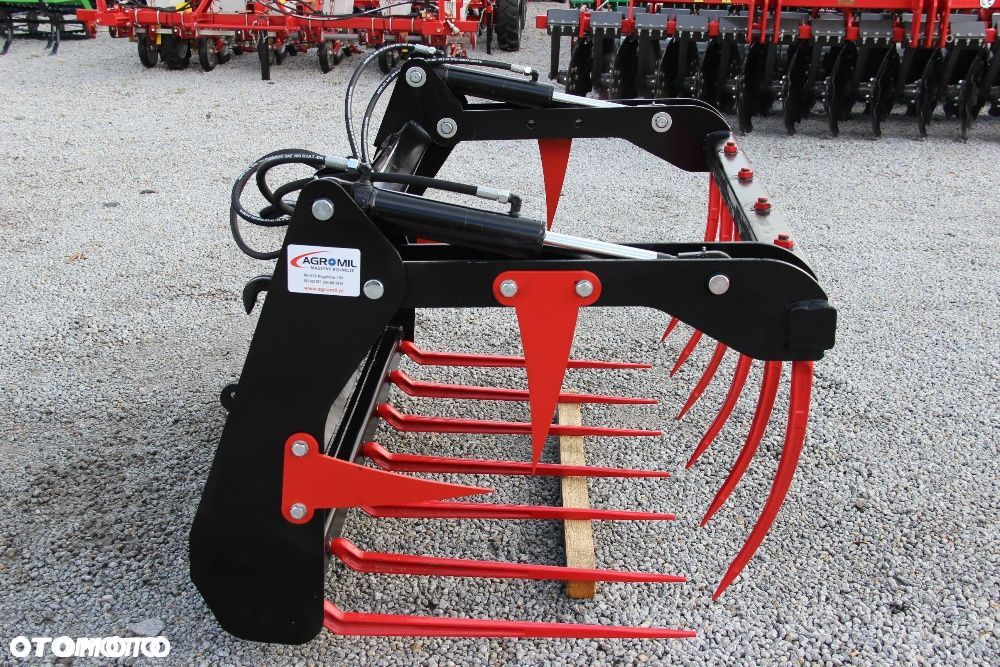 Krokodyl ładowacz czołowy Wol-Met kute zęby 1,4 m - 5