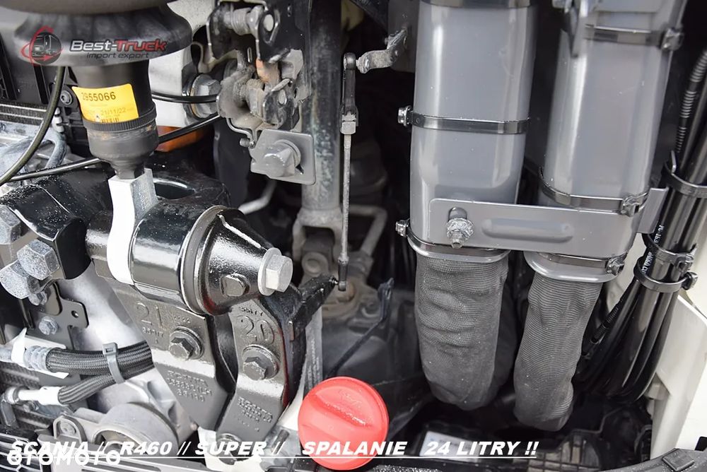 Scania 460R / SUPER /  LED LAMPY / KLIMA POSTOJOWA  /  RAMA STANDARD - 29