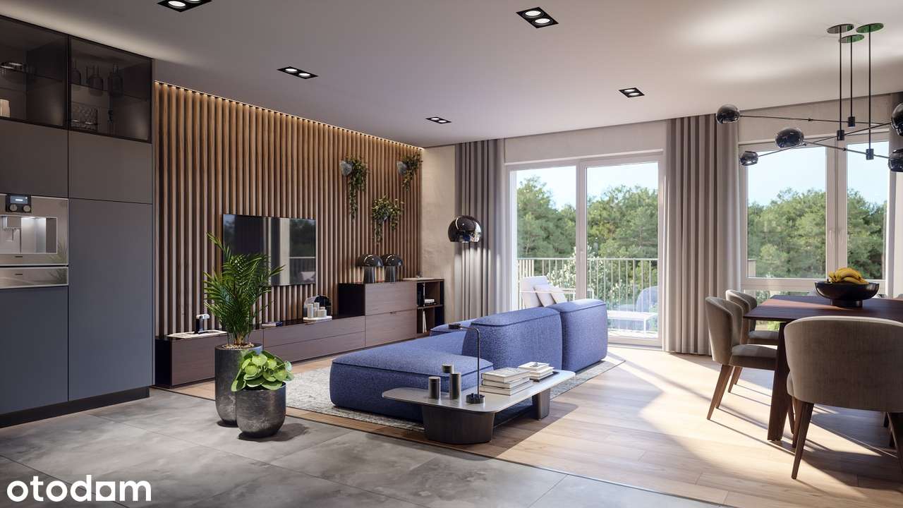 3-pokojowe mieszkanie 58m2 + balkon