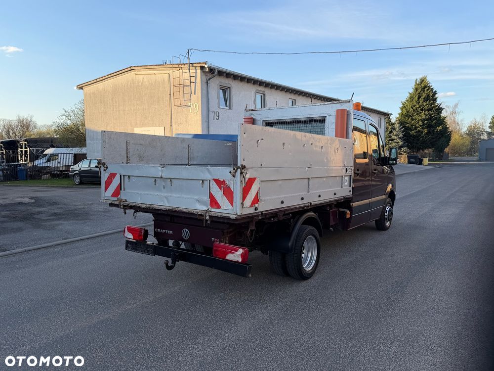 Volkswagen DOKA 3.5T CRAFTER 3-STRONNA WYWROTKA SERWISOWANY Z NIEMIEC GOTOWY DO PRACY - 5