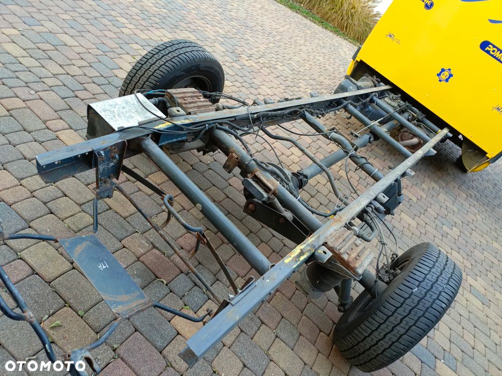 Iveco 35s fabryczne zawieszenie WABCO na pół resor poduszka kompletne z mostem napędowym SUPER DO POMOCY DROGOWEJ AUTOLAWETY