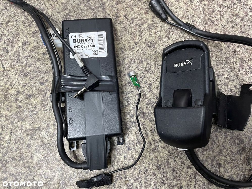 Radio ALPINE naped CD zestaw glosnomowiacy BURY Mini Jack BMW X3 F25 - 6