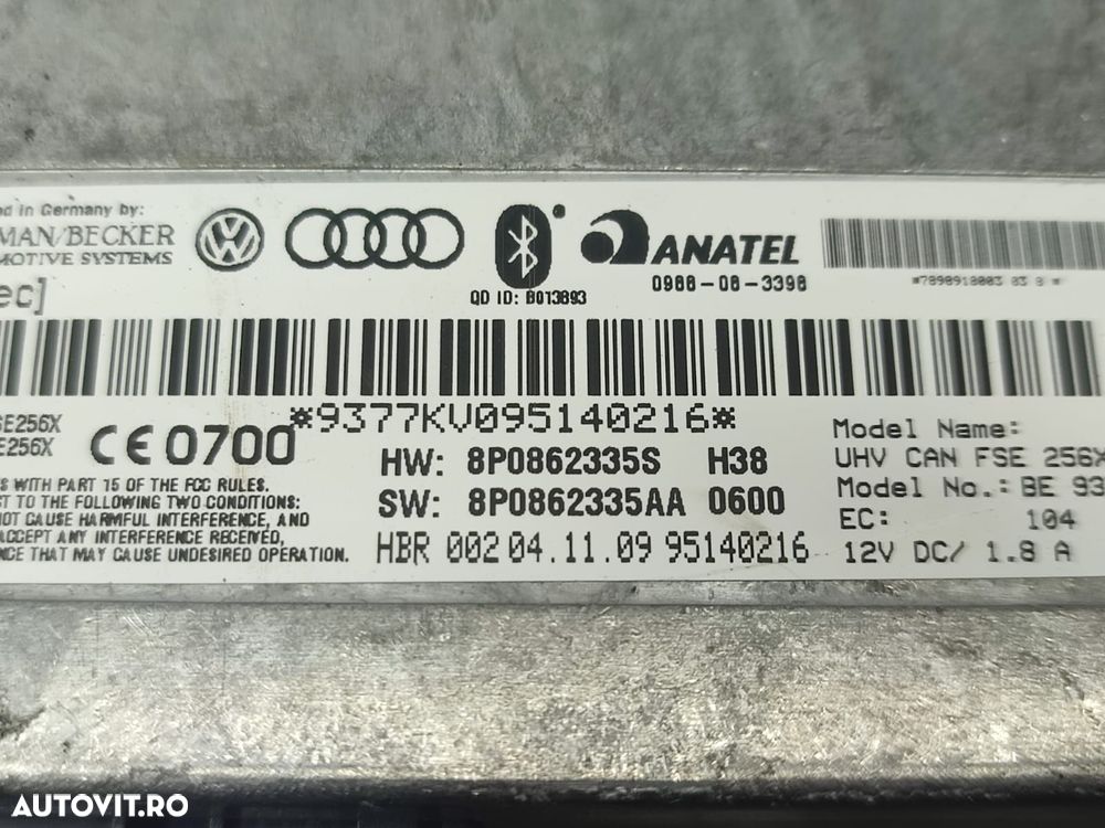 Modul bluetooth 8P0862335S Audi A4 B7 [2004 - 2008] - 4