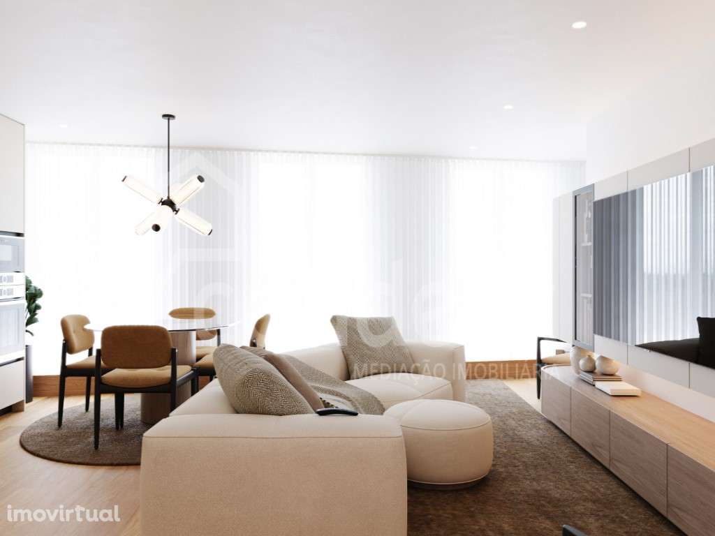 Apartamento T2 novo junto à linha do mar na Foz do Douro - Grande imagem: 2/31