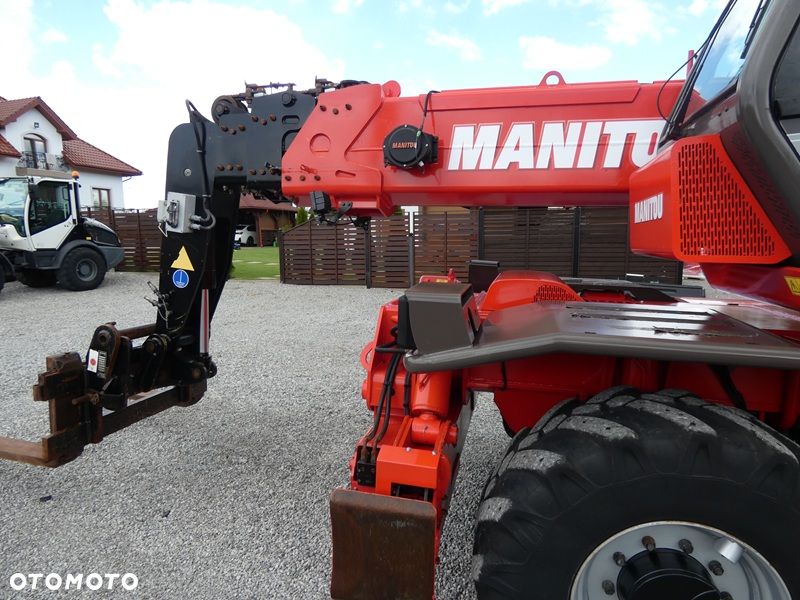 Manitou MRT2150 ROTO / Sprowadzona / Pilot , wciągarka, łyżka + widły / - 29