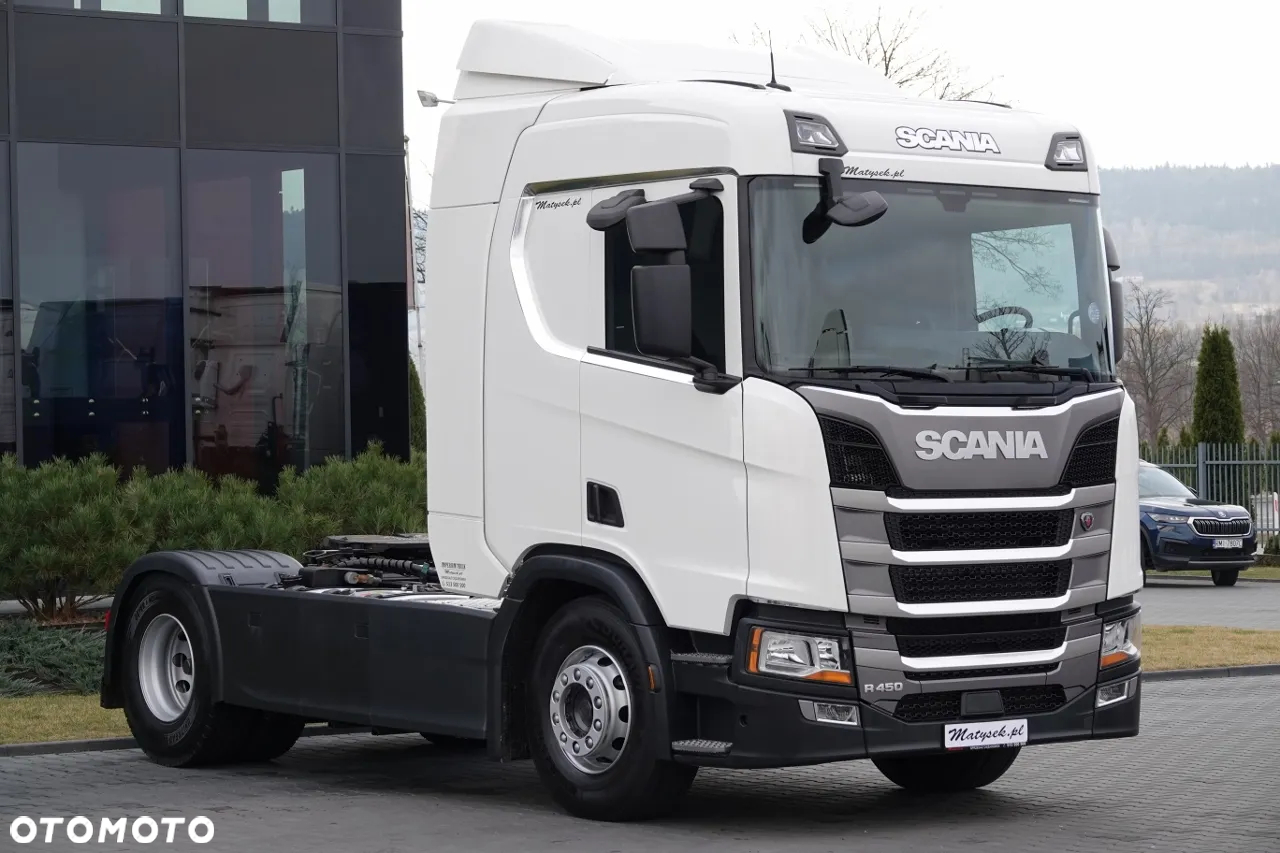 Scania R 450 / RETARDER / HYDRAULIKA / KLIMA POSTOJOWA / HYDRAULIKA / NISKA KABINA / OPONY 100% / PO KONTRAKCIE SERWISOWYM - 2