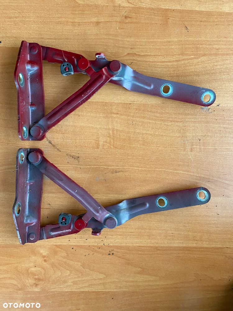 ZAWIASY MASKI PRZÓD KOMPLET PRAWY LEWY VW T5 7H0823301D 7H0823302D