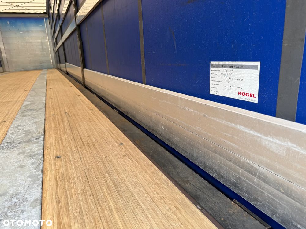 Kögel FIRANKA / 2x OŚ PODNOSZONA / 385/55 R 22.5 OPONY / OSIE SAF INTRAX / PIĘKNA PODŁOGA / 2x KOŁO ZAPASOWE / ŚLICZNE PLANDEKI / WYSOKOŚĆ 2.80 M / PRODUKCJA 2023 ROK !! - 26